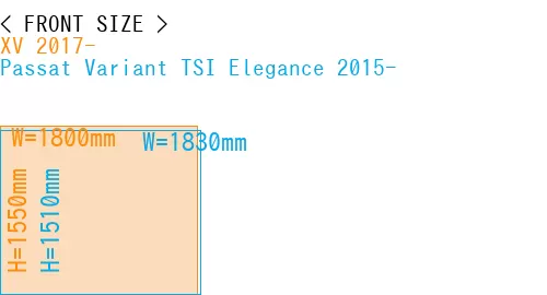 #XV 2017- + Passat Variant TSI Elegance 2015-